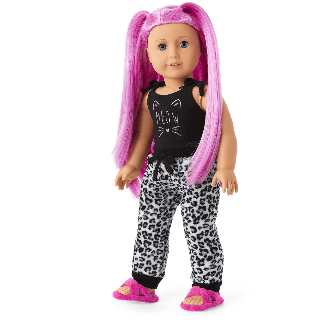 American Girl Meow Wow Tank & Crop Top For 18-inch Dolls Ages 6+ 7 American Girl Meow Wow Tank & Crop Top For 18-inch Dolls Ages 6+