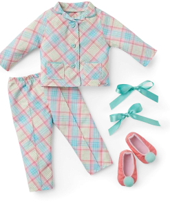 American Girl Melody’s™ Plaid Pajamas For 18-inch Dolls Ages 8+ 10 American Girl Melody’s™ Plaid Pajamas For 18-inch Dolls Ages 8+