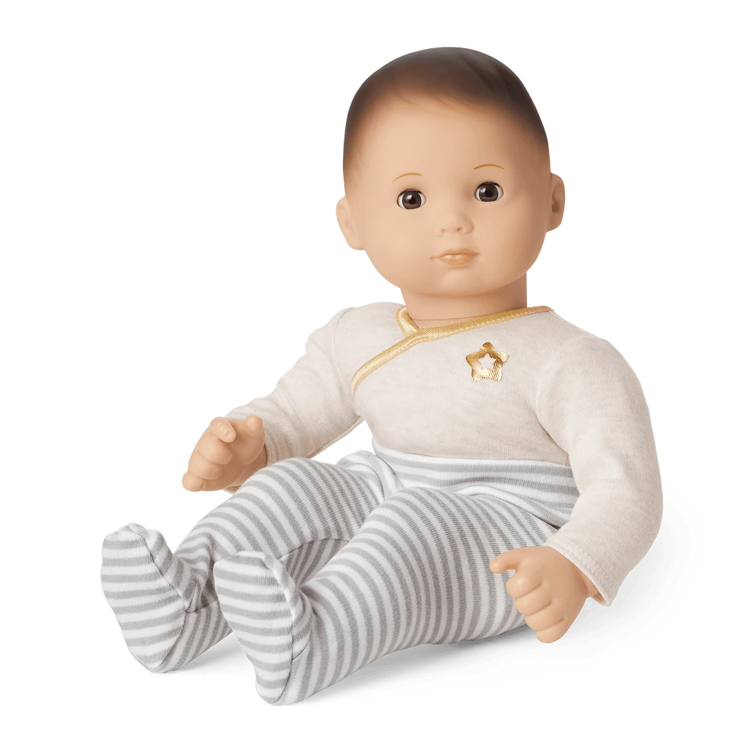 American Girl All Dolls Bitty Baby® Doll #2 In Cloud Gray + Lamb, Book & Diaper Bag 4 American Girl All Dolls Bitty Baby® Doll #2 In Cloud Gray + Lamb, Book & Diaper Bag