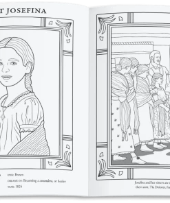 American Girl: Inspiring Stories From The Past Coloring & Activity Book Ages 8+
