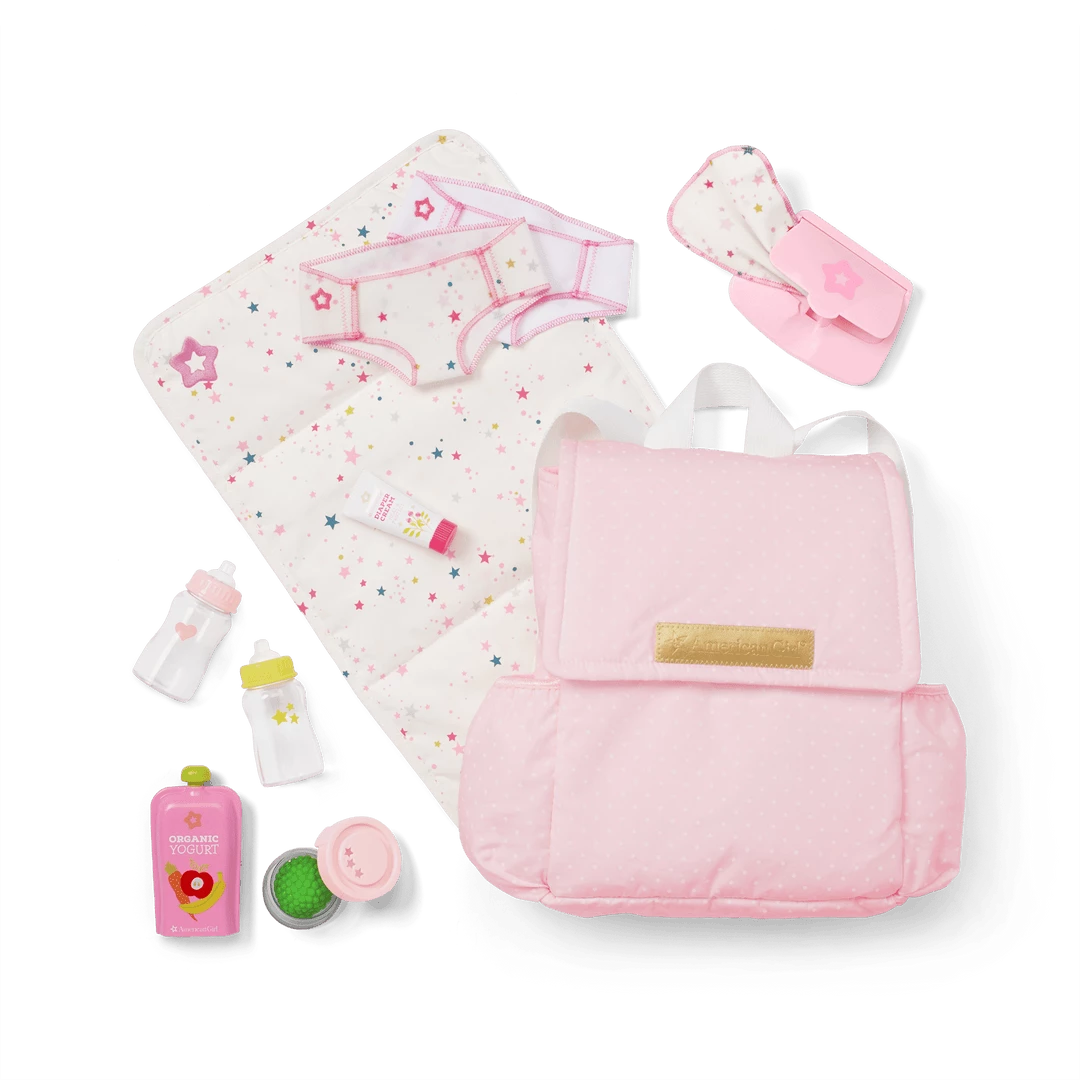 American Girl All Dolls Bitty Baby® Doll #2 In Cloud Gray + Lamb, Book & Diaper Bag 9 American Girl All Dolls Bitty Baby® Doll #2 In Cloud Gray + Lamb, Book & Diaper Bag