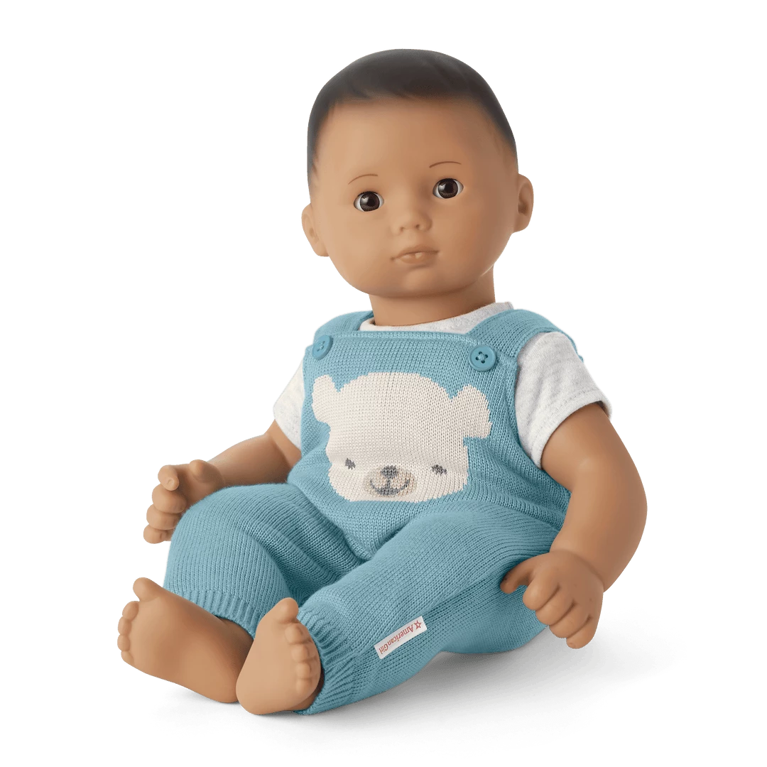 American Girl Ages 18m+ Blue Bear Overalls Set For Bitty Baby® Dolls 3 American Girl Ages 18m+ Blue Bear Overalls Set For Bitty Baby® Dolls