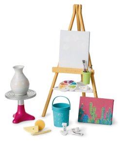American Girl Ages 6+ Art Class Set