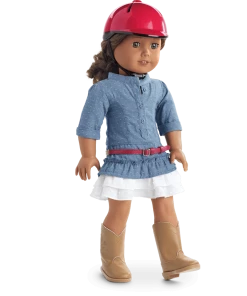 American Girl Ages 6+ Riding Helmet For 18-inch Dolls