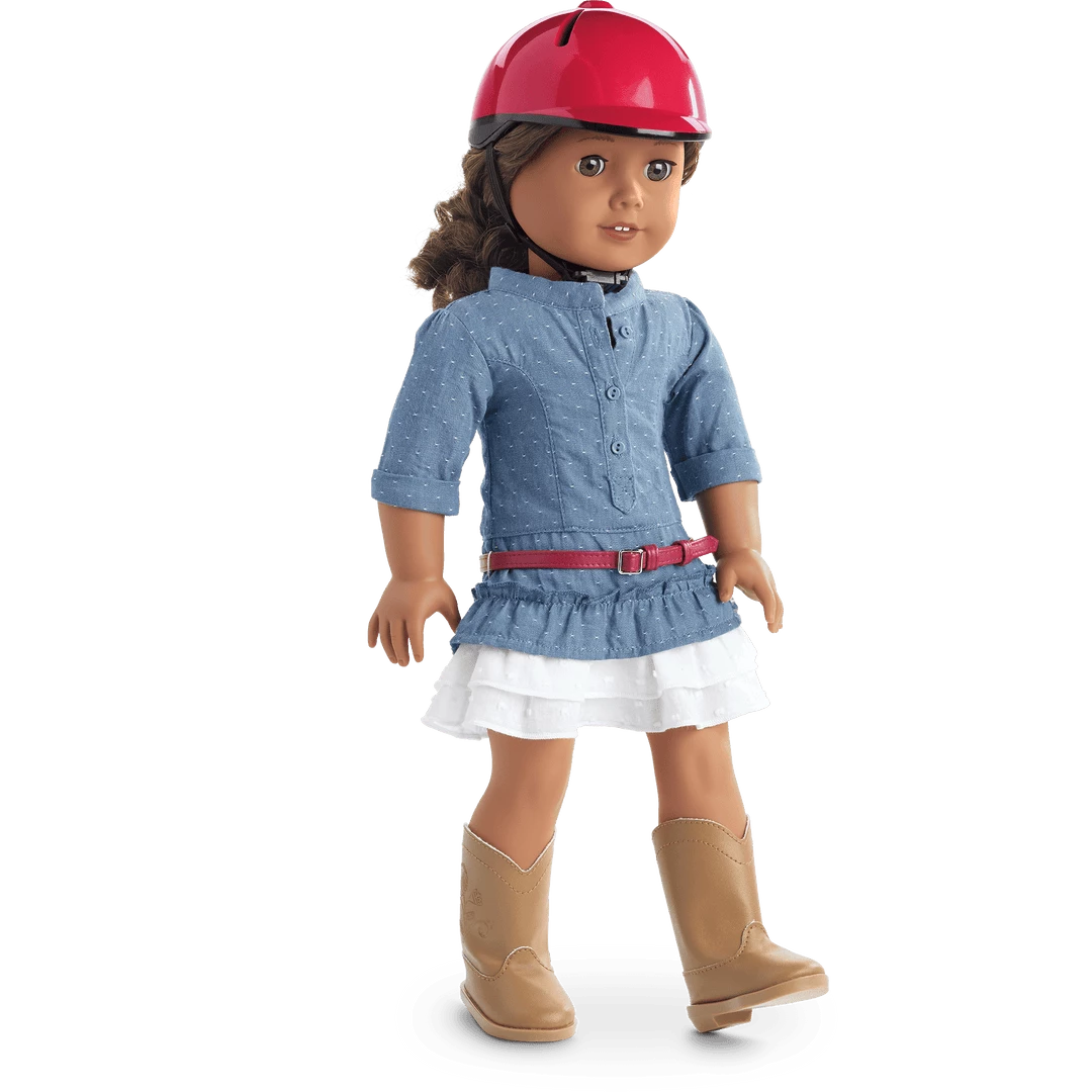American Girl Ages 6+ Riding Helmet For 18-inch Dolls 4 American Girl Ages 6+ Riding Helmet For 18-inch Dolls