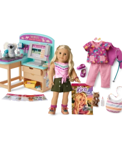American Girl Kira™ Doll & Animal Exam Bundle Ages 8+