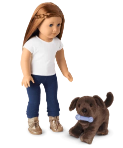 American Girl Chocolate Lab Puppy