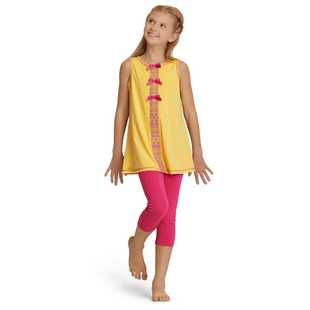 American Girl Flower Power Pajamas For Girls Sleepover Shop 3 American Girl Flower Power Pajamas For Girls Sleepover Shop