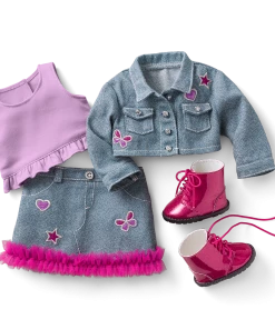 American Girl Makena’s™ Flutter Trim Outfit For 18-inch Dolls Ages 8+