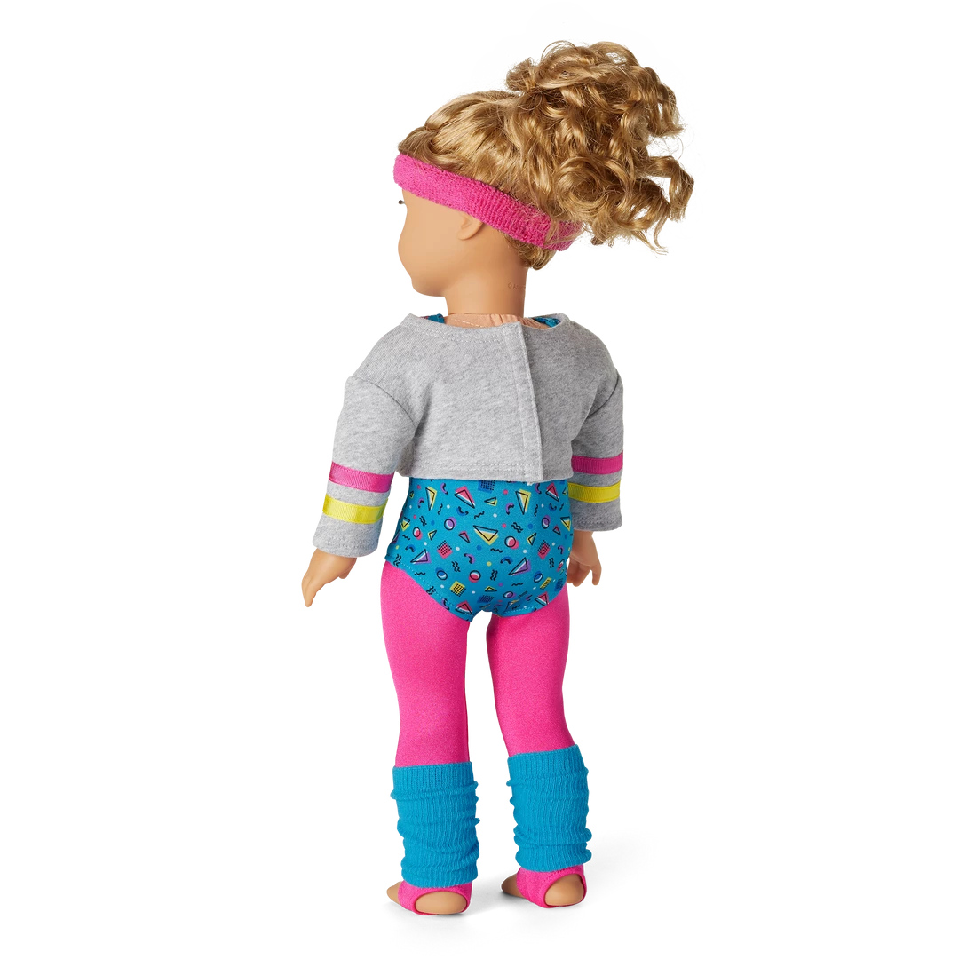 American Girl Courtney's Fitness Outfit For 18-inch Dolls Ages 8+ 4 American Girl Courtney's Fitness Outfit For 18-inch Dolls Ages 8+