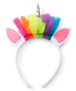 American Girl Rainbow Unicorn Headband For Girls Ages 6+