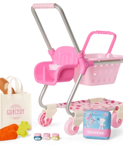 American Girl Bitty's™ Shopping Cart & Groceries