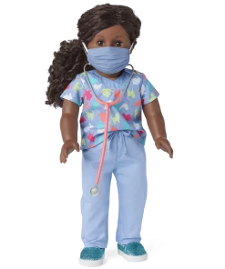 American Girl Ages 6+ Time For A Check-Up Outfit For 18-inch Dolls