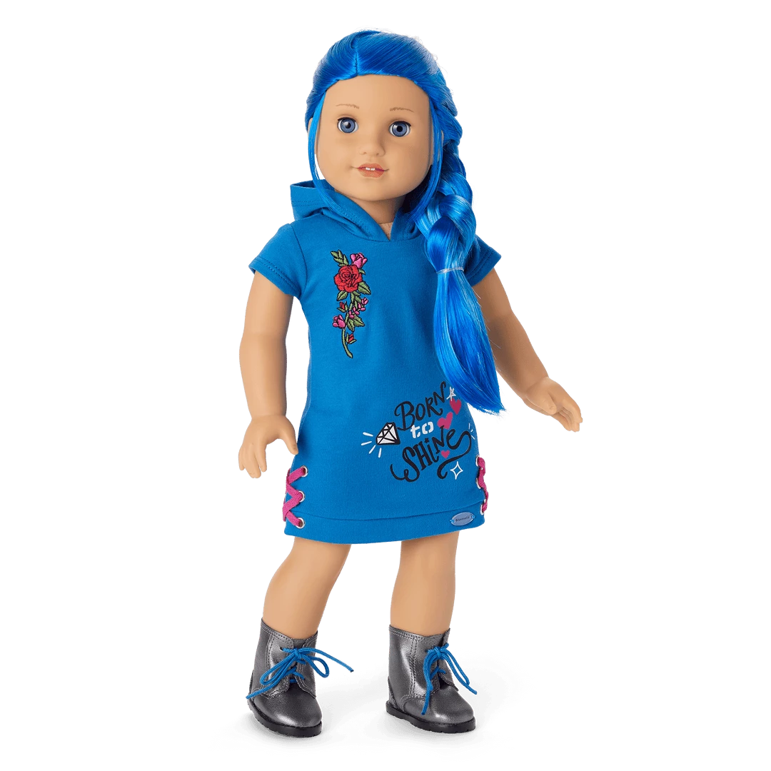 American Girl Truly Me™ Doll #90 In Skater Dress + Chic & Stylish Accessories 6 American Girl Truly Me™ Doll #90 In Skater Dress + Chic & Stylish Accessories