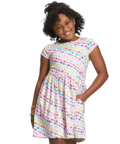 American Girl Star Print Dress For Girls Ages 6+