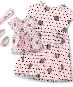 American Girl Darling Dots Dress For Little Girls & Bitty Baby® Dolls