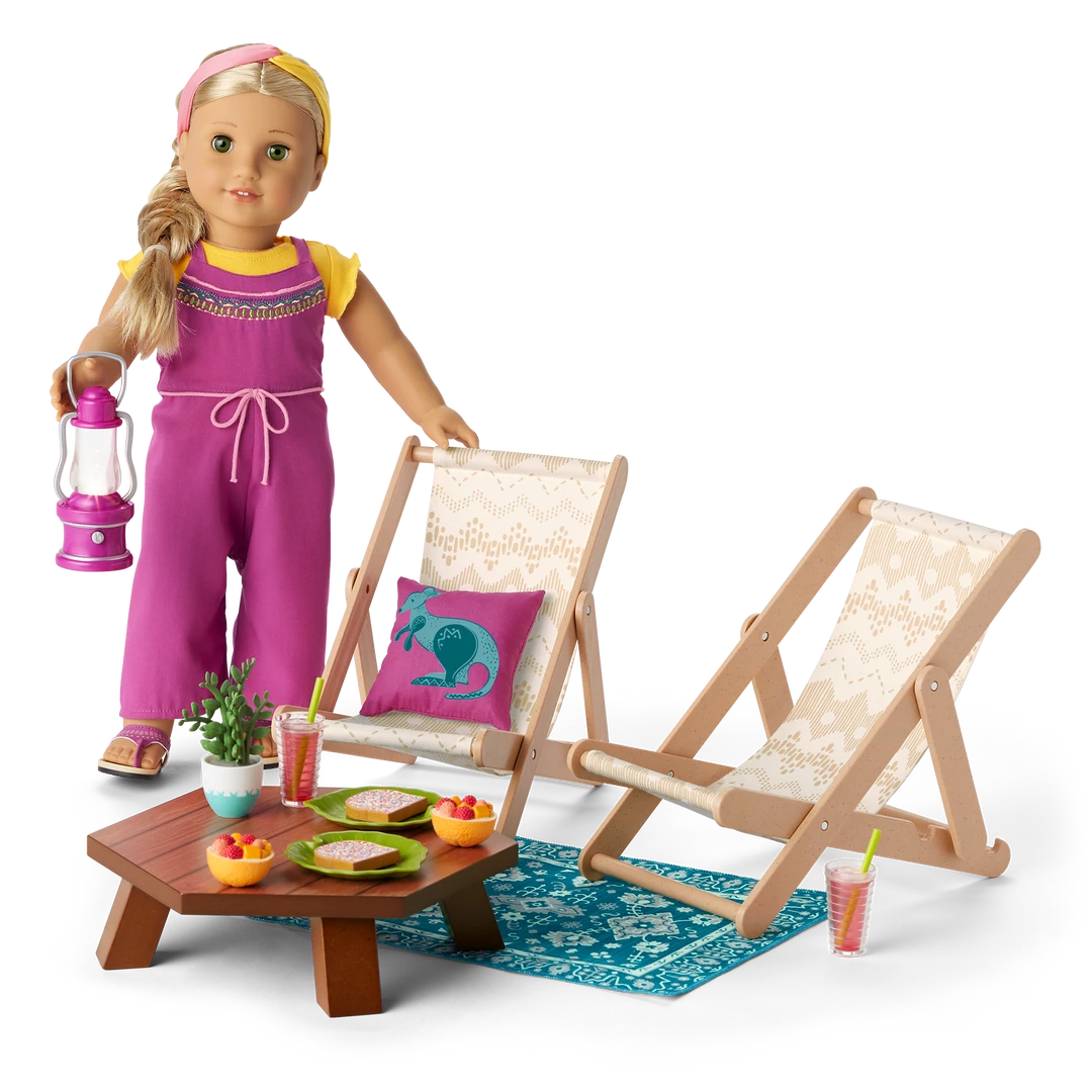 American Girl Ages 8+ Kira’s™ Comfy Camping Accessories 4 American Girl Ages 8+ Kira’s™ Comfy Camping Accessories