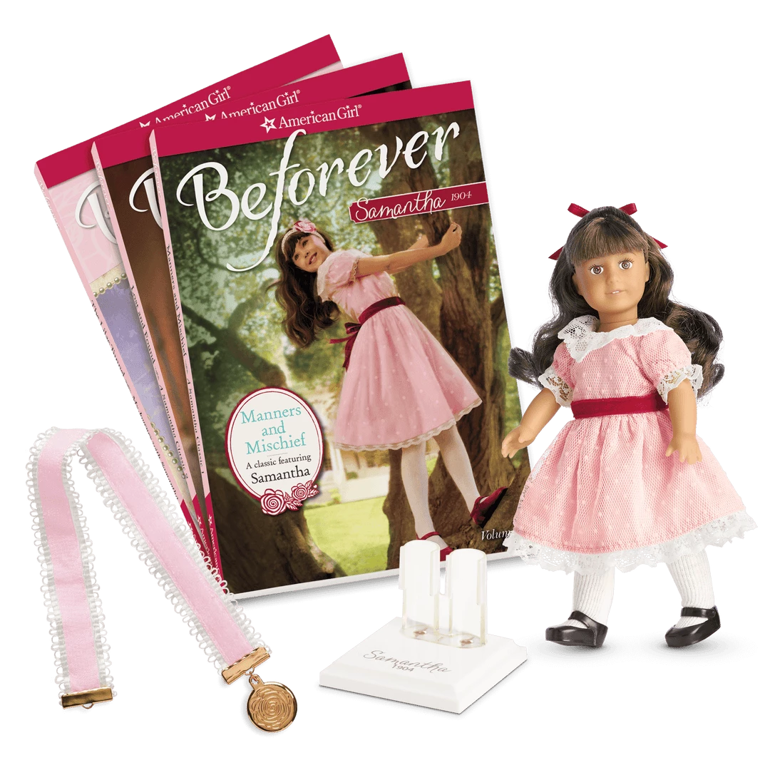 American Girl Ages 8+ Samantha 3-Book Set & Mini Doll 3 American Girl Ages 8+ Samantha 3-Book Set & Mini Doll