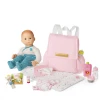 American Girl All Dolls Bitty Baby® Doll #6 In Soft Blue + Bear, Book & Diaper