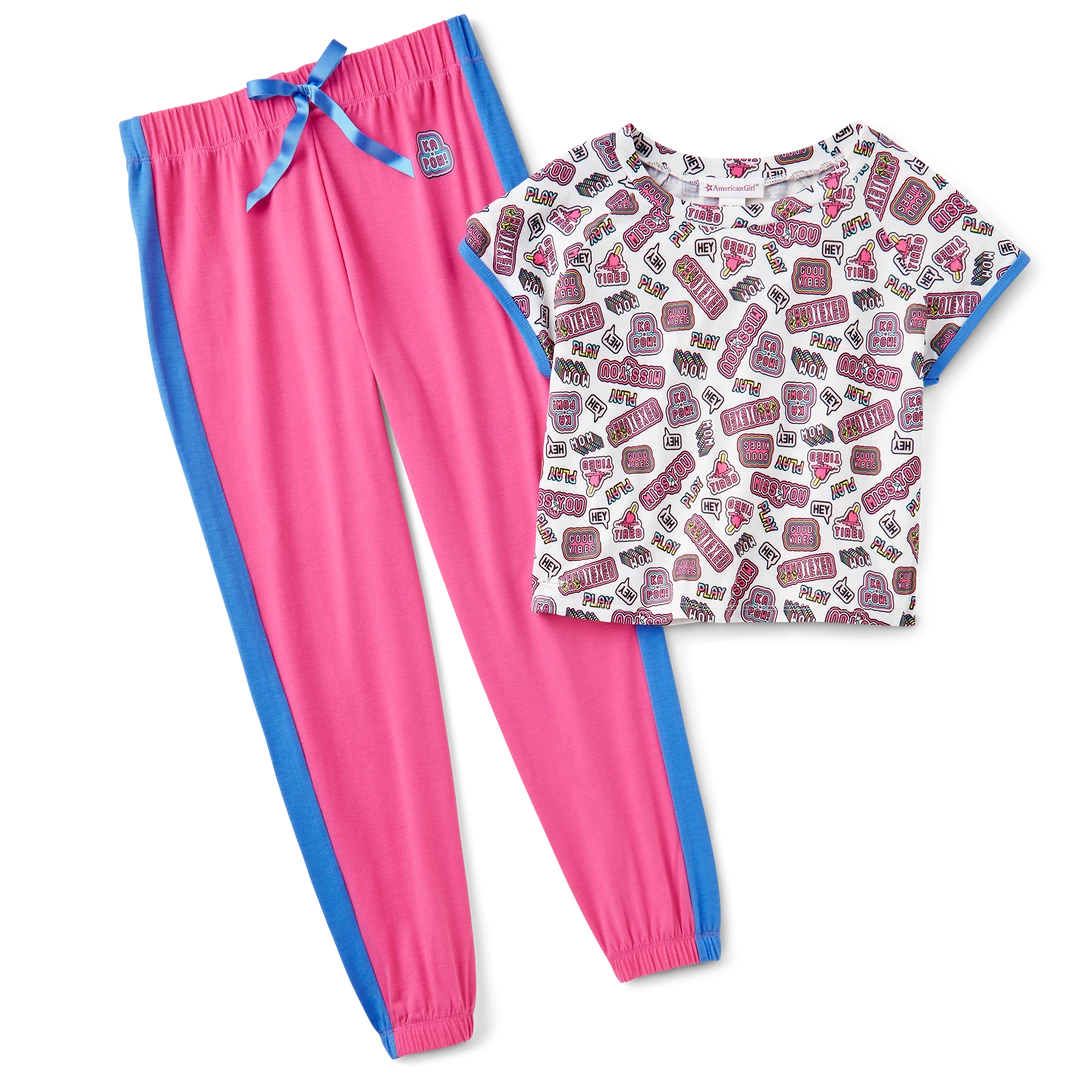 American Girl Talk All Night Pajamas For Girls 6 American Girl Talk All Night Pajamas For Girls