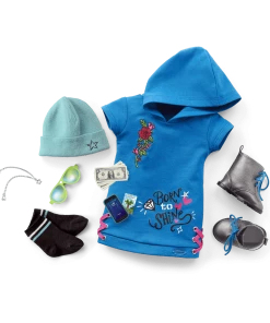 American Girl Truly Me™ Doll #90 In Skater Dress + Chic & Stylish Accessories