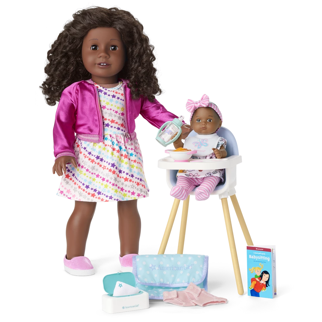 American Girl Caring For Baby Set For 18-inch Dolls 4 American Girl Caring For Baby Set For 18-inch Dolls