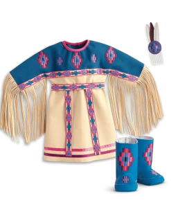 American Girl Ages 8+ Pow-Wow Dress Of Today