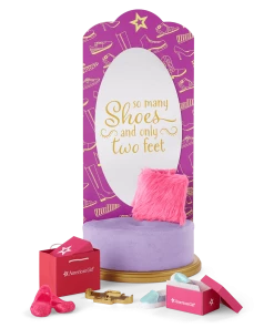 American Girl Ages 6+ So Many Shoes Storage Tower