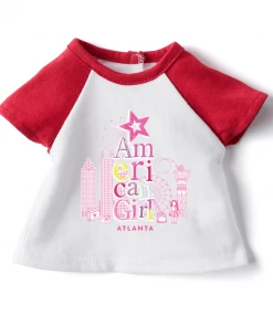American Girl Ages 8+ Classic Atlanta Tee For 18-inch Dolls