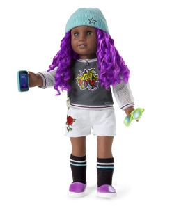 American Girl Truly Me™ Doll #91 In Girly Graffiti + Chic & Stylish Accessories Ages 6+