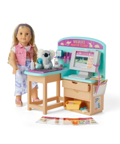 American Girl Kira™ Doll & Animal Exam Bundle Ages 8+