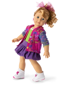 American Girl Courtney's™ T-Shirt & Skirt Outfit For 18-inch Dolls Ages 8+