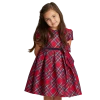 American Girl Ages 18m+ Pretty Plaid Christmas Dress For Little Girls