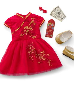 American Girl Lunar New Year's Celebration Outfit For 18-inch Dolls