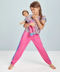 American Girl Talk All Night Pajamas For Girls & 18-inch Dolls