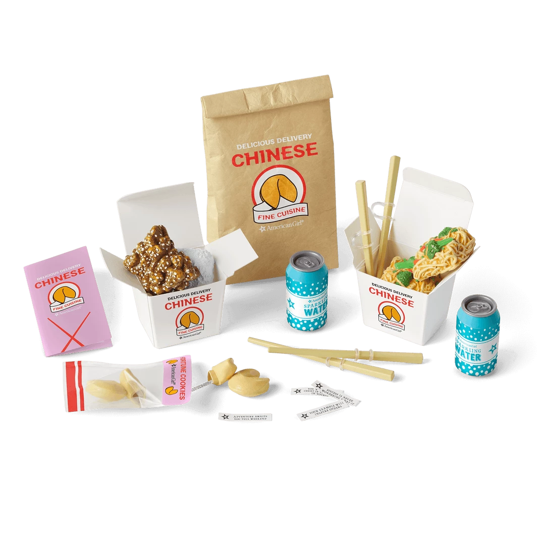 American Girl Sleepover Shop Chinese Takeout Set 3 American Girl Sleepover Shop Chinese Takeout Set