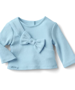 American Girl Heart Print Dress & Sparkling Sequins Kimono Outfit For 18-inch Dolls