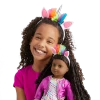 American Girl Ages 6+ Rainbow Unicorn Headbands For Girls And 18-Inch Dolls