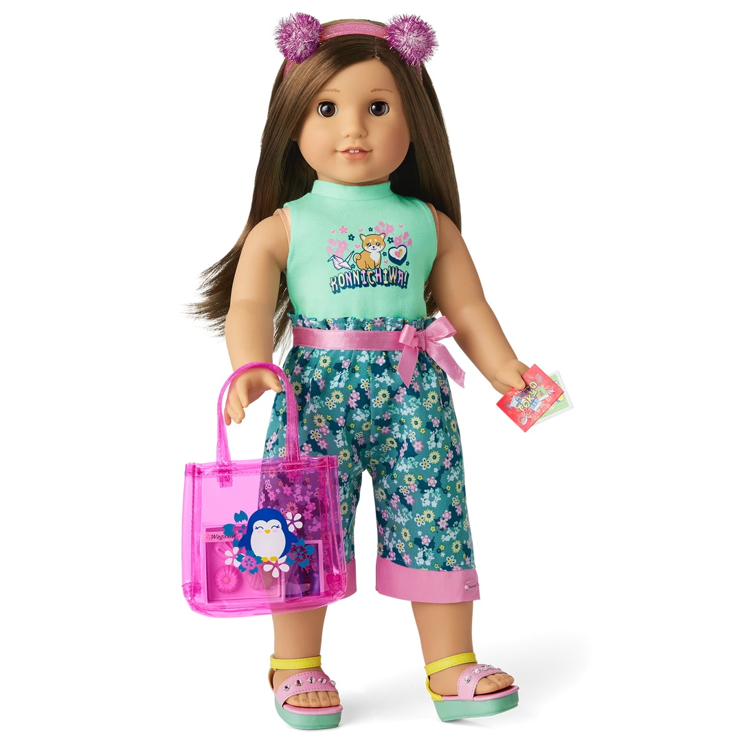 American Girl Ages 6+ Japanese Souvenir Set 4 American Girl Ages 6+ Japanese Souvenir Set