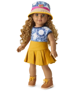 American Girl Evette’s™ Chill Twill & Tie Dye Outfit For 18-inch Dolls Ages 8+