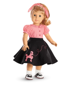 American Girl Maryellen's™ Poodle Skirt Outfit For 18-inch Dolls
