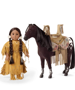 American Girl Ages 8+ Kaya’s™ Mare, Steps High & Saddle