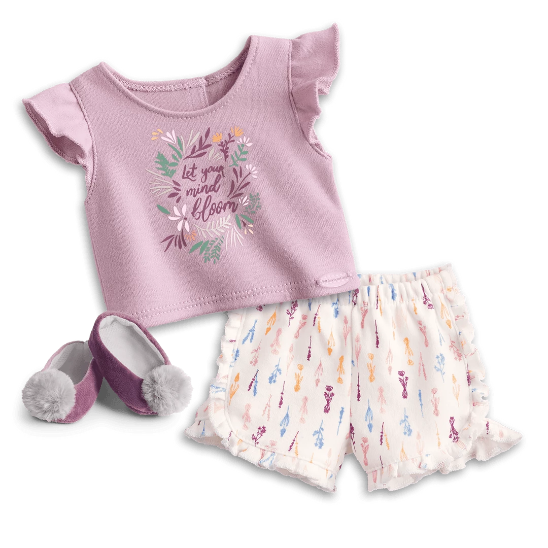 American Girl Blaire's In Bloom PJs For 18-inch Dolls 5 American Girl Blaire's In Bloom PJs For 18-inch Dolls
