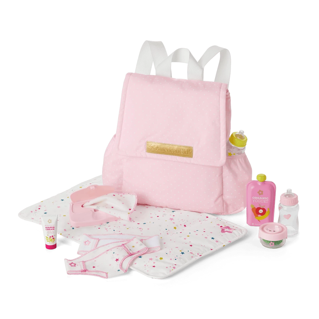 American Girl Bitty Baby® Doll #6 In Cloud Gray + Lamb, Book & Diaper Bag All Dolls 7 American Girl Bitty Baby® Doll #6 In Cloud Gray + Lamb, Book & Diaper Bag All Dolls