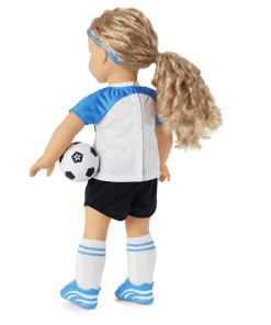 American Girl Ages 6+ Go For The Goal Soccer Outfit For 18-inch Dolls