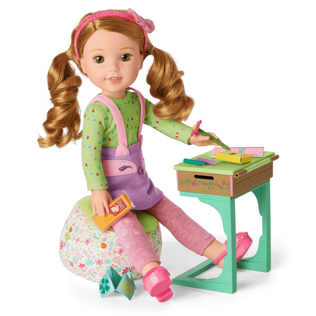 American Girl Ready To Learn Desk Set 4 American Girl Ready To Learn Desk Set