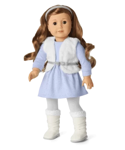 American Girl Snow Soft & Sparkly Outfit For 18-inch Dolls