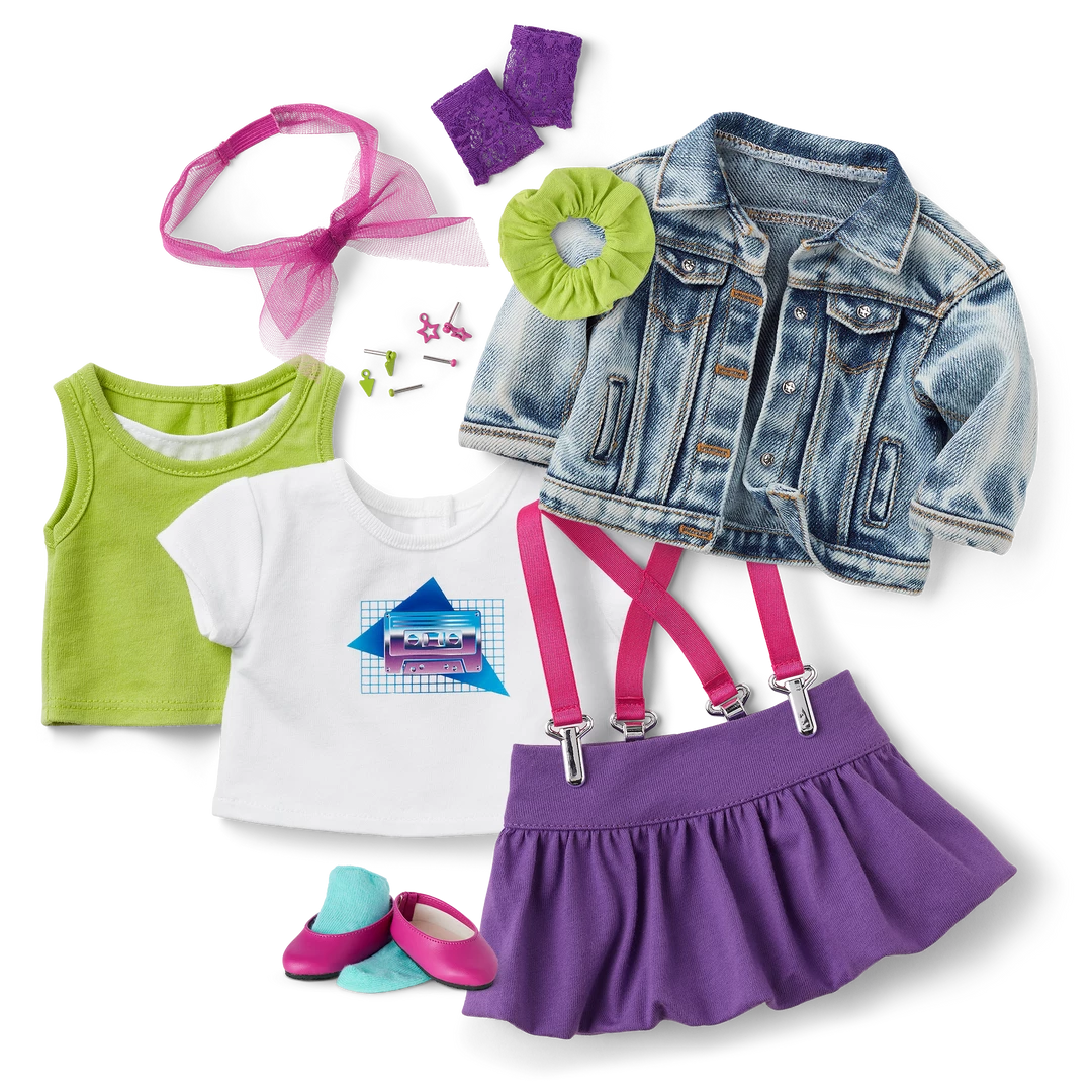 American Girl Ages 8+ Courtney's™ Skirt & Denim Jacket Outfit For 18-inch Dolls 4 American Girl Ages 8+ Courtney's™ Skirt & Denim Jacket Outfit For 18-inch Dolls