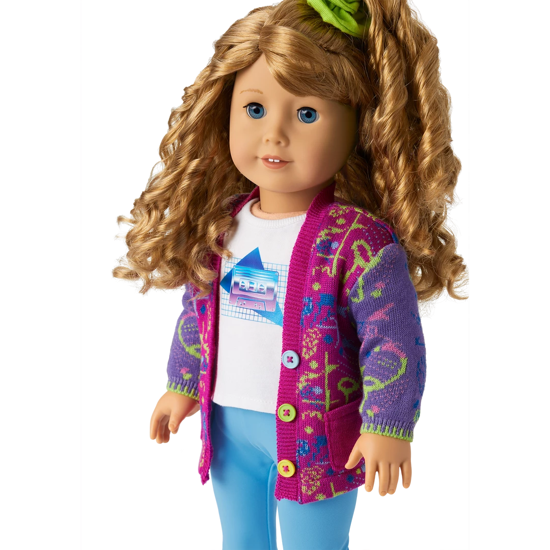 American Girl Courtney's™ Cardigan For 18-inch Dolls Ages 8+ 6 American Girl Courtney's™ Cardigan For 18-inch Dolls Ages 8+