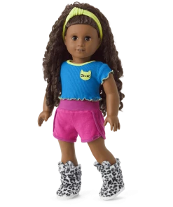 American Girl Meow Wow Tank & Crop Top For 18-inch Dolls Ages 6+